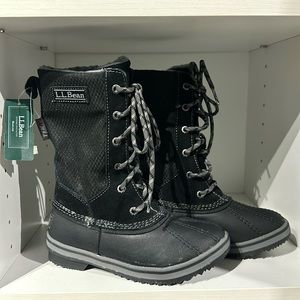 LL Bean rain/snow boots kids 13